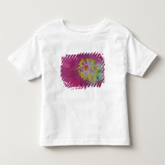 T-shirt Pour Les Tous Petits Gros plan de l'estomac à fleurs d'Hibiscus, Hibisc (Devant)