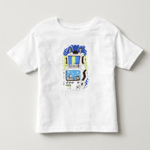 T-shirt Pour Les Tous Petits Gros plan d'un robot