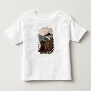 T-shirt Pour Les Tous Petits Grue de huée, des 'oiseaux d'America