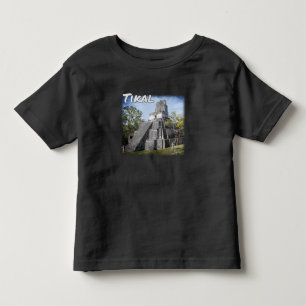T-shirt Pour Les Tous Petits Guatemala Tikal Ruines Temple