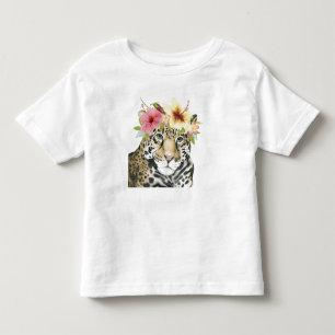T-shirt Pour Les Tous Petits Guépard doux tropical du halo  