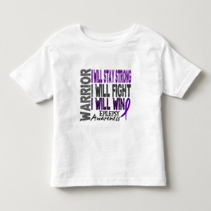 T-shirt Pour Les Tous Petits Guerrier d'épilepsie