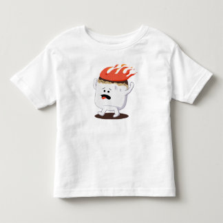 T-shirt Pour Les Tous Petits Guimauve flamboyante