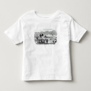 T-shirt Pour Les Tous Petits Gulliver a transporté au Lilliputian