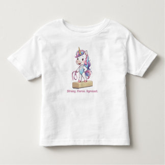 T-shirt Pour Les Tous Petits Gymnastique Toddler Girl Tee