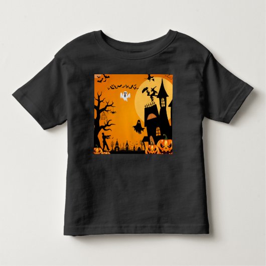 T-shirt Pour Les Tous Petits Halloween (Devant)