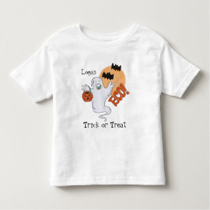 T-shirt Pour Les Tous Petits Halloween Ghost convivial Personnalisé