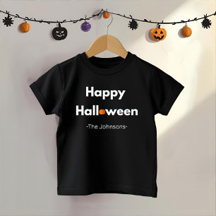 T-shirt Pour Les Tous Petits Halloween minimaliste moderne - Personnalisé