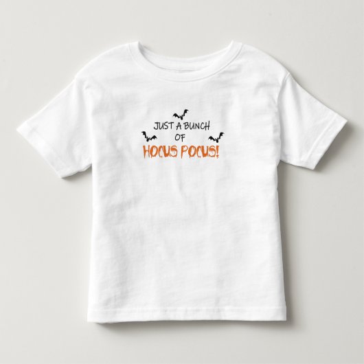 T-shirt Pour Les Tous Petits Halloween pocus (Devant)