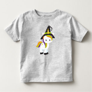 T-shirt Pour Les Tous Petits Halloween Unicorne, Cute Unicorn, Casquette de sor