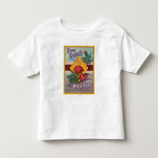 T-shirt Pour Les Tous Petits Hamamélis LabelFrankfort, NY de roses d'odeur (Devant)