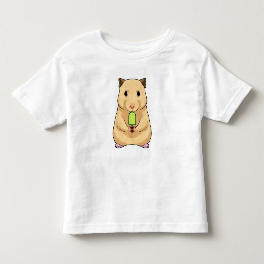 T-shirt Pour Les Tous Petits Hamster Popsicle (Devant)