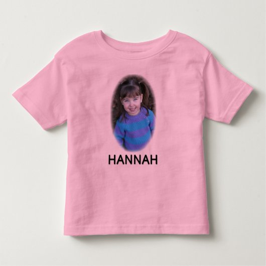 T-shirt Pour Les Tous Petits Hannah Martin rose (Devant)