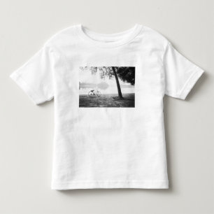 T-shirt Pour Les Tous Petits Hanoi Vietnam, Bicyclette & Bay Mau Lake Parc Léni