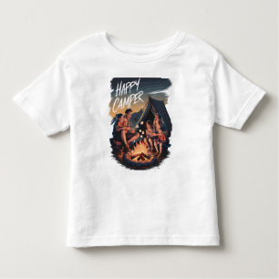 T-shirt Pour Les Tous Petits Happy Camper