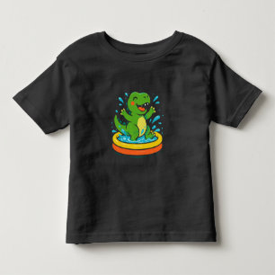 T-shirt Pour Les Tous Petits Happy Dino Splash