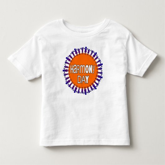 T-shirt Pour Les Tous Petits Harmony day, Australie (Devant)
