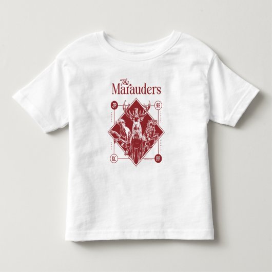 T-shirt Pour Les Tous Petits HARRY POTTER™ Les Marauders Animagus Graphique (Devant)