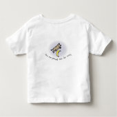 T-shirt Pour Les Tous Petits Hé dupez dupent (Dos)
