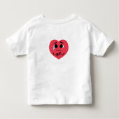 T-shirt Pour Les Tous Petits HeartWithEye|LoveQuote|ArrowHeart|BlackHeartBroken (Dos)