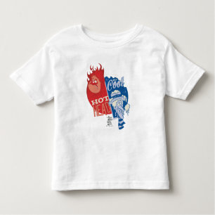 T-shirt Pour Les Tous Petits Heat Miser Hot Head & Snow Miser M. Cool