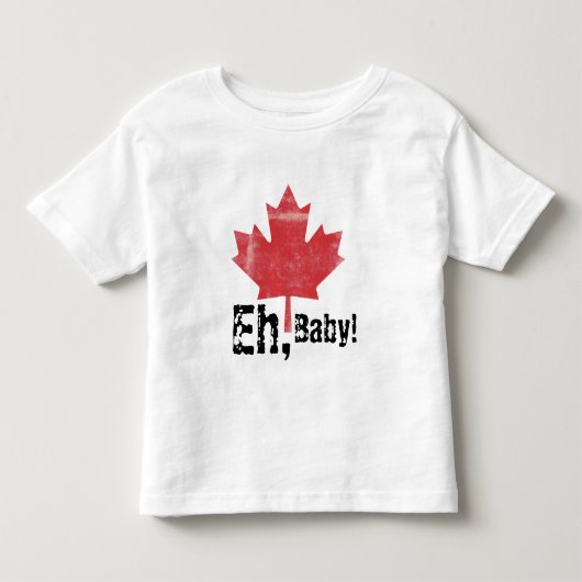 T-shirt Pour Les Tous Petits Hein, bébé ! Conception faite canadienne d'enfant (Devant)