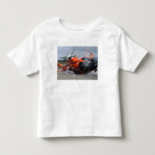T-shirt Pour Les Tous Petits Hélicoptère du dauphin MH-65 écrasé chez Arcat