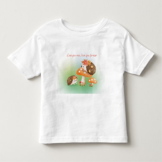T-shirt Pour Les Tous Petits Hérisson (Devant)