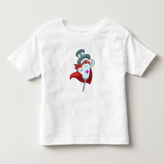 T-shirt Pour Les Tous Petits Hero as Nurse (Devant)