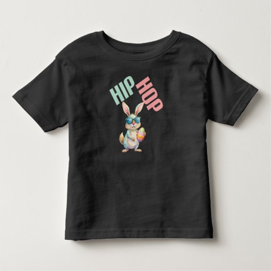 T-shirt Pour Les Tous Petits Hip Hop Easter Bunny  (Devant)