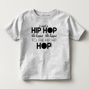 T-shirt Pour Les Tous Petits hip hop hippie de printemps pâques chemise garçons