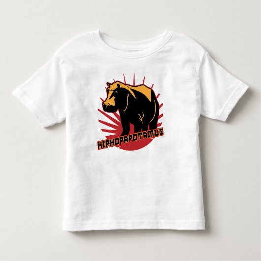 T-shirt Pour Les Tous Petits hiphopapotamus rhymenocerous (Devant)