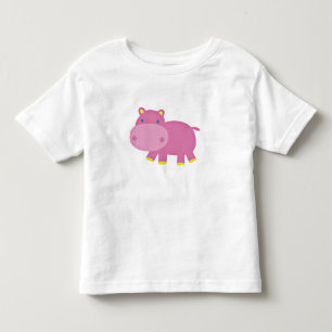 T-shirt Pour Les Tous Petits Hippo mignon