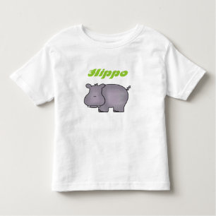 T-shirt Pour Les Tous Petits Hippopotame