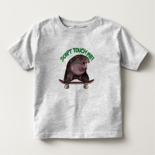 T-shirt Pour Les Tous Petits hippopotame de Moodeng (Devant)