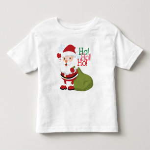 T-shirt Pour Les Tous Petits Ho-Ho-Ho chemise d'enfants en bas âge de Père No