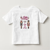 T-shirt Pour Les Tous Petits Holiday Nutcracker (Devant)