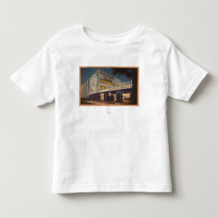 T-shirt Pour Les Tous Petits Hollywood, CA - "une tache de nuit gaie "