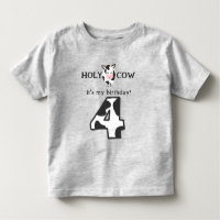 Holy Cow I'm Four 4th Birthday Farm