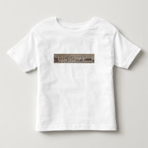 T-shirt Pour Les Tous Petits Hommes portant des bras aux bateaux et tirant a