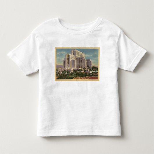 T-shirt Pour Les Tous Petits Hôpital Général du comté de LA (Devant)