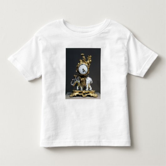 T-shirt Pour Les Tous Petits Horloge de bureau (Devant)