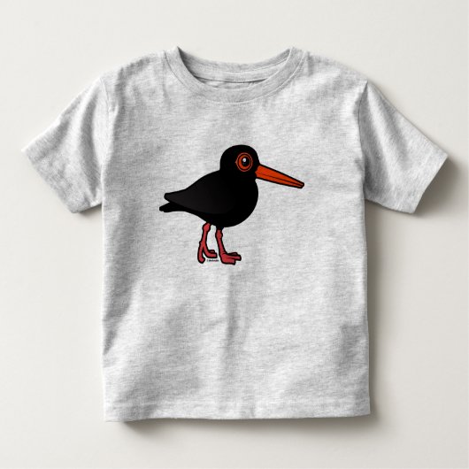 T-shirt Pour Les Tous Petits Huîtrier de suie de Birdorable (Devant)