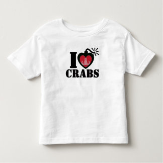 T-shirt Pour Les Tous Petits I crabes de coeur