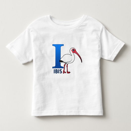 T-shirt Pour Les Tous Petits I est pour IBIS (Devant)