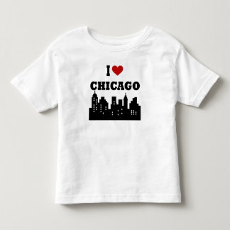 T-shirt Pour Les Tous Petits I Love Chicago