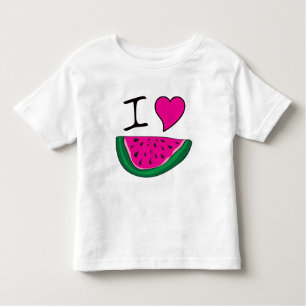 T-shirt Pour Les Tous Petits I Love Watermelon