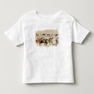 T-shirt Pour Les Tous Petits Ici duc William va avec Harold au sien
