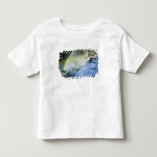 T-shirt Pour Les Tous Petits Idaho. États-Unis. Arc-en-ciel dans le jet au-dess
