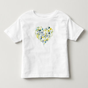 T-shirt Pour Les Tous Petits II floral sincère